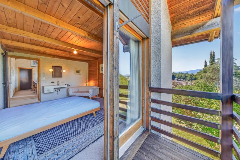 Chambre avec balcon