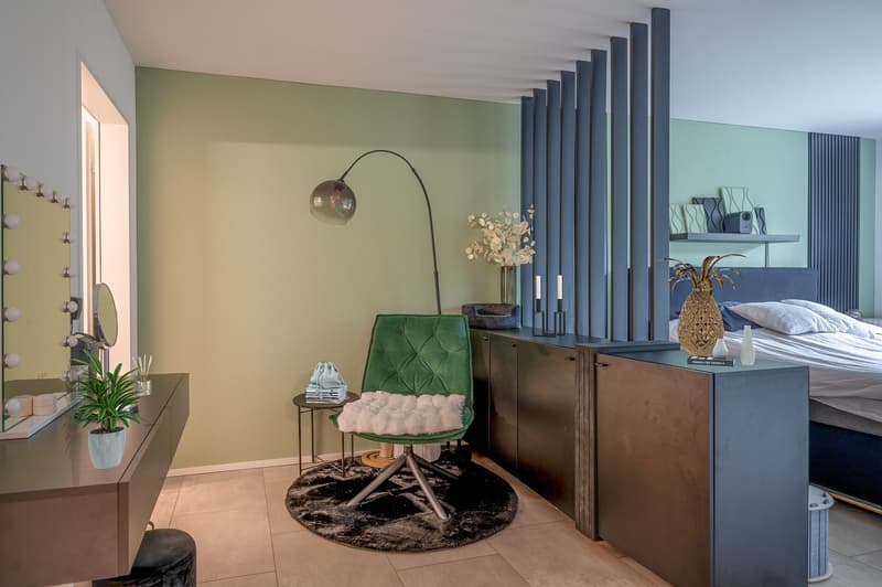 Modern living with privacy – stylish garden apartment in Minergie construction (7)