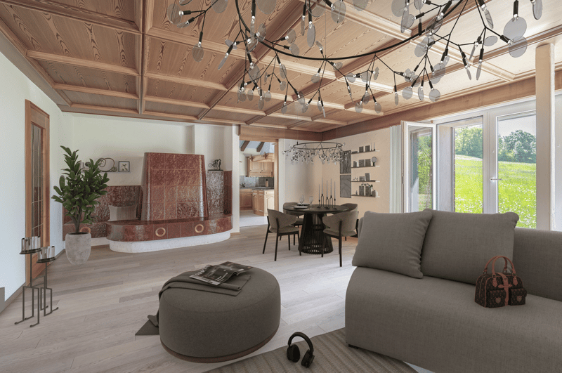 Exklusives Landhausidyll mit 3’874 m² Land, grossem Naturteich und Alpenblick (17)