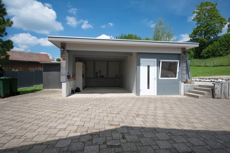 Exklusives Landhausidyll mit 3’874 m² Land, grossem Naturteich und Alpenblick (8)