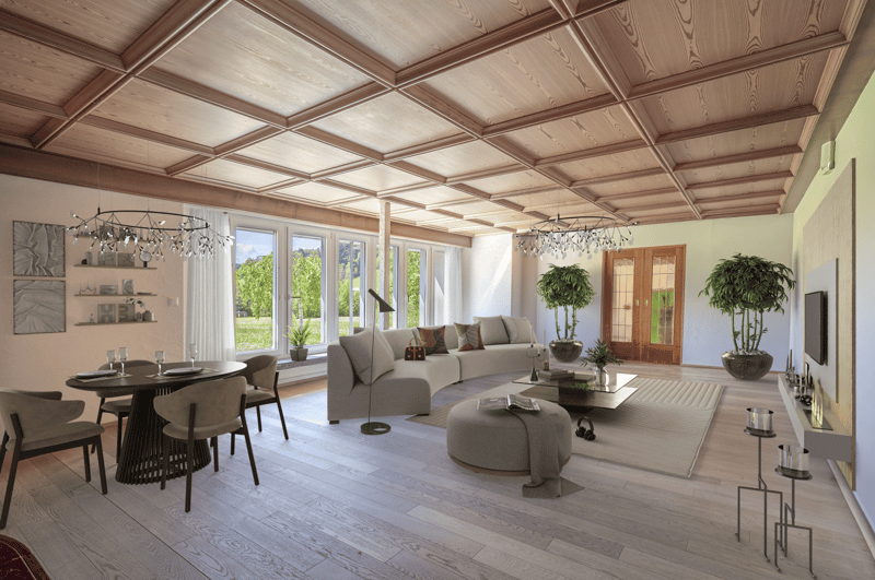 Exklusives Landhausidyll mit 3’874 m² Land, grossem Naturteich und Alpenblick (15)