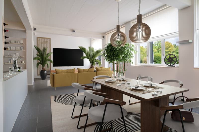 Exklusiver Loft-Traum im Walzmühle-Areal: 3.1 m Raumhöhe, Luxus-Küche & 130 m² Privatgarten (3)