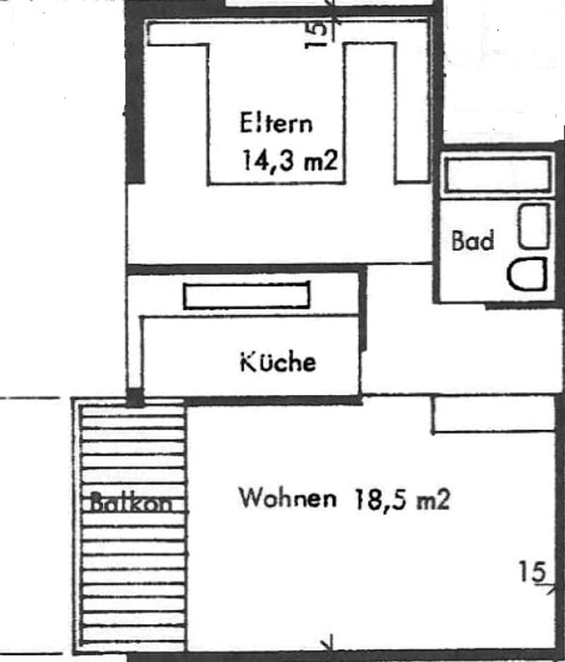 Helle und gemütliche 2 ½ Zi-Whg in Laufen (8)