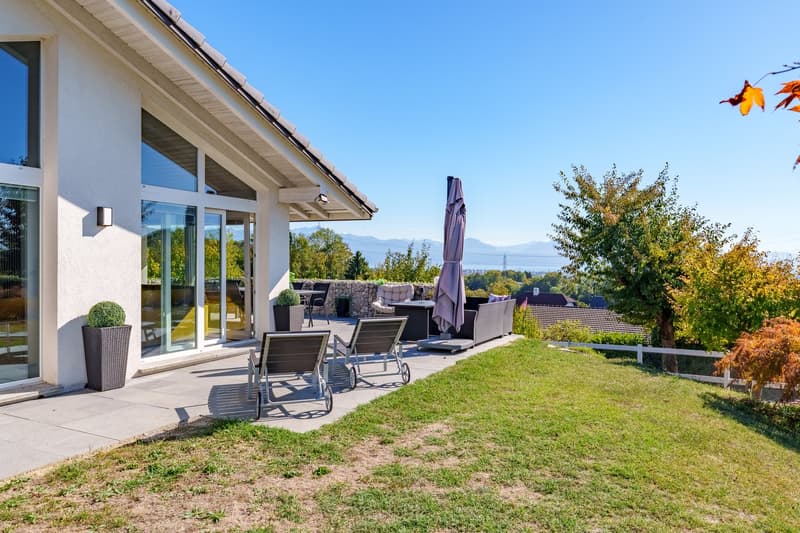 A 10 min de Lausanne - Villa individuelle avec vue sur le lac et logement indépendant (3)