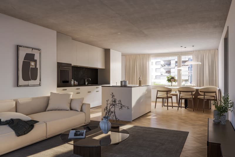 Wohnzimmer / Küche