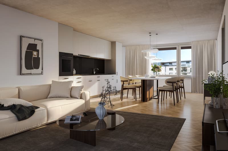 Küche / Wohnzimmer