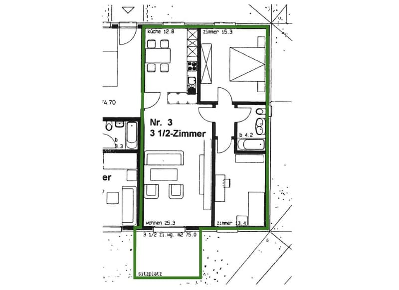 Grundrissplan