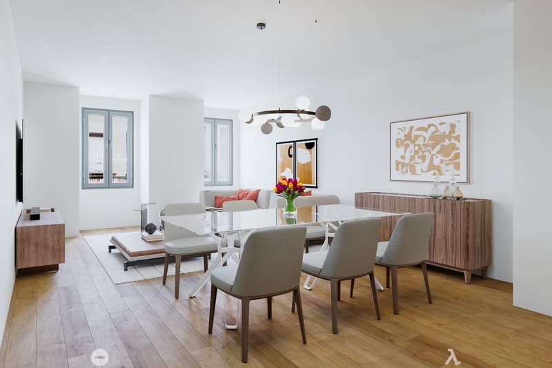 Prächtige 3- bis 4-Zimmer-Wohnungen renoviert - Châtel-Saint-Denis (5)