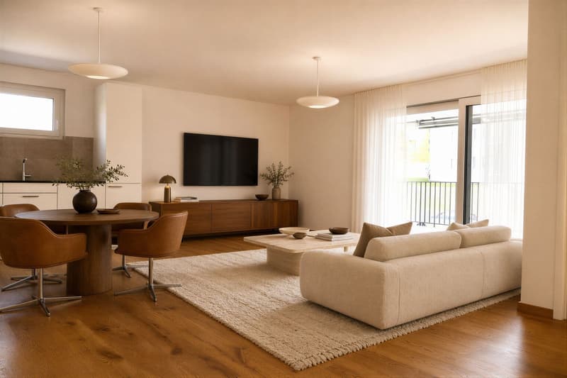 New 4.5-room apartment in Attalens – Bright in a quiet neighborhood (1)