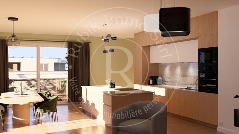 Magnifiques attiques 5,5 pièces de 162m² et terrasse de 153m² (6)