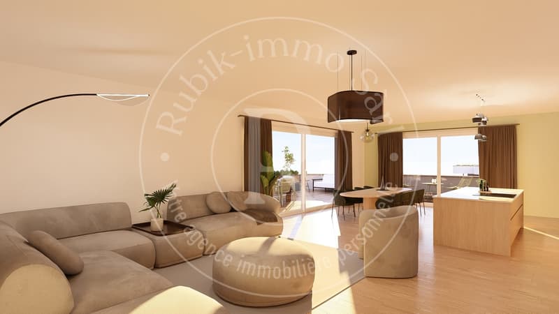 Magnifiques attiques 5,5 pièces de 162m² et terrasse de 153m² (9)