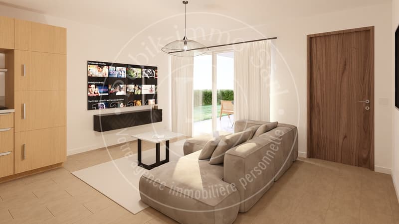 2.5 rooms of 51m² with private garden (2)