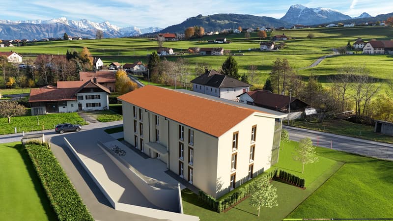 2.5 rooms 5 minutes from Bulle - Building permit issued (9)