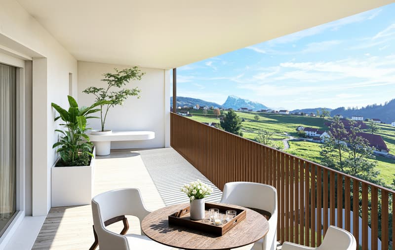 2.5 rooms 5 minutes from Bulle - Building permit issued (1)