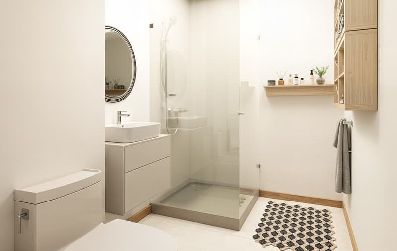 2.5 rooms 5 minutes from Bulle - Building permit issued (7)