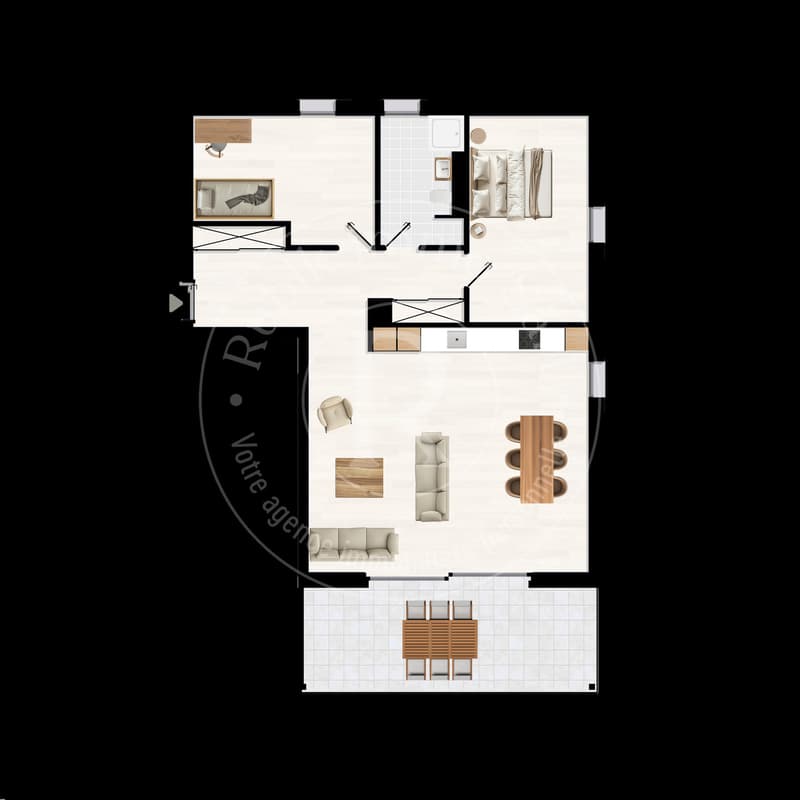 3.5 rooms 5 minutes from Bulle - Building permit issued (13)