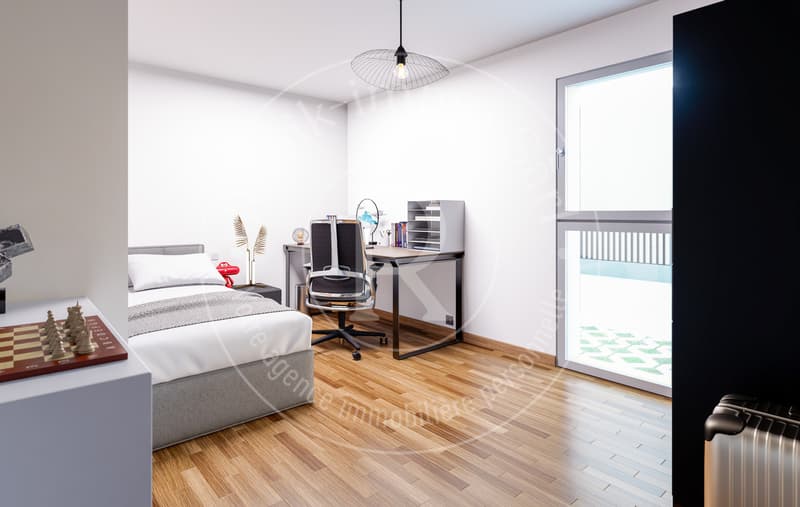 3.5 rooms 5 minutes from Bulle - Building permit issued (10)