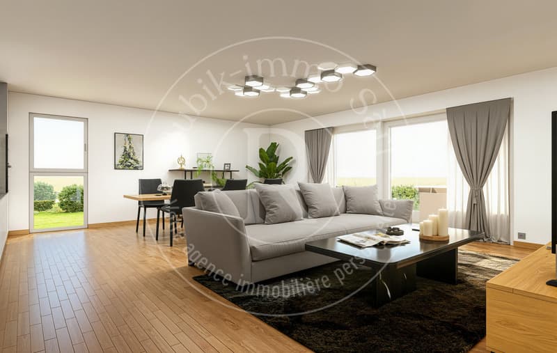 3.5 rooms 5 minutes from Bulle - Building permit issued (5)