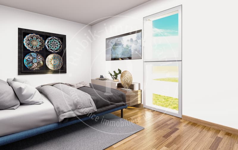 3.5 rooms 5 minutes from Bulle - Building permit issued (9)