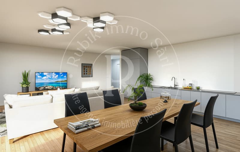 3.5 rooms 5 minutes from Bulle - Building permit issued (3)