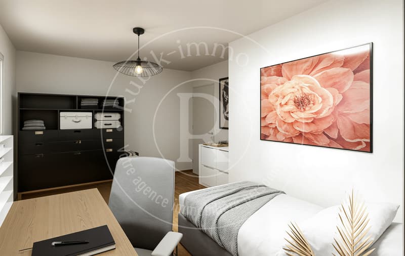 3.5 rooms 5 minutes from Bulle - Building permit issued (11)