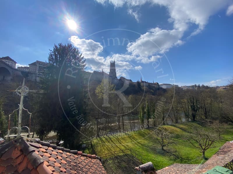 Une demeure de caractère au coeur de la vieille ville de Fribourg (2)