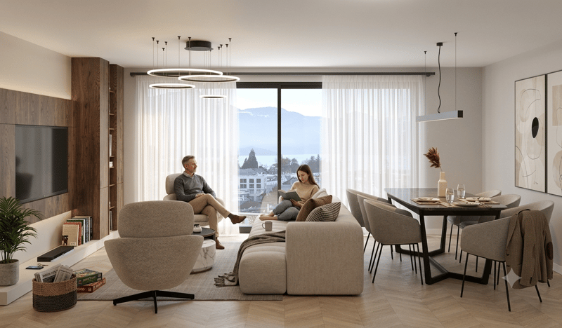 Nouvelle résidence de 3 appartements dans un quartier prisé et verdoyant (8)