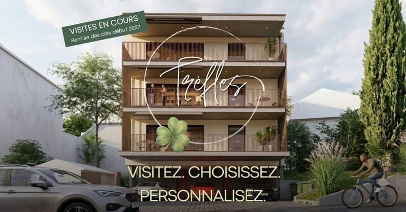 Nouvelle résidence de 3 appartements dans un quartier prisé et verdoyant (1)