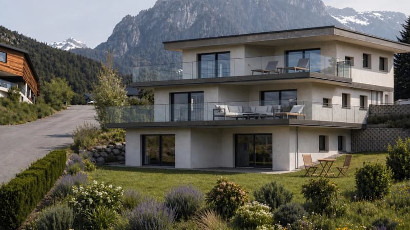 New 4.5-room terrace apartments - Miège (8)