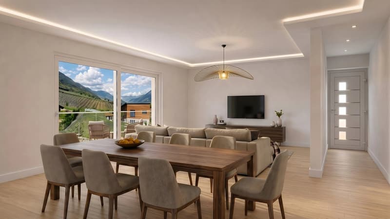 New 4.5-room terrace apartments - Miège (3)