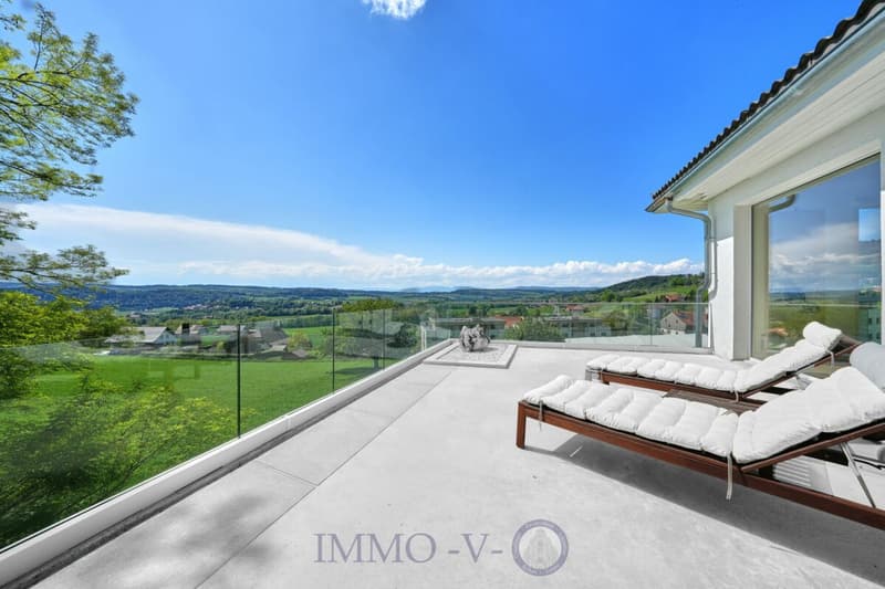 EXCLUSIVE WITH BEAUTIFUL VOLUME AND PANORAMIC VIEW OF THE JURA (2)