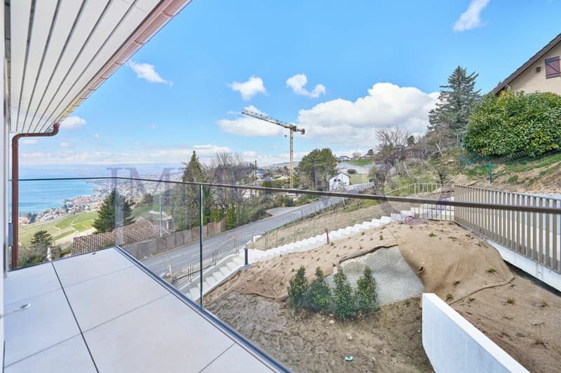 NEUF DE HAUT STANDING AVEC BALCON-TERRASSE ET VUE PANORAMIQUE - LOT 1 (12)