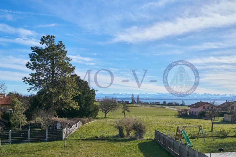 SPACIEUX ET LUMINEUX AVEC GRAND BALCON-TERRASSE DE 60M2 ET VUE LAC (2)