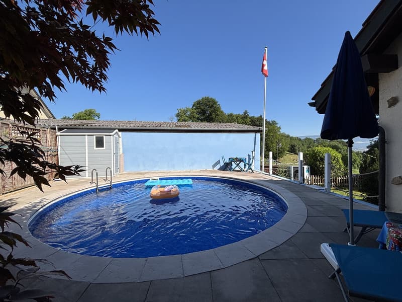 Selten: 2 Häuser mit Solaranlage + Wärmepumpe · Pool · 5 Minuten von Yverdon (16)