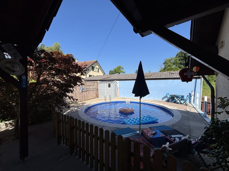 Rare : 2 maisons avec solaire + pompe à chaleur · piscine · 5 min Yverdon (5)