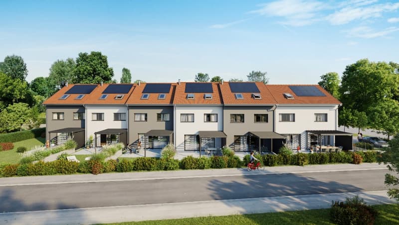6 CONTIGUOUS VILLAS WITH UNDERGROUND PARKING, AIR-WATER HEAT PUMP + SOLAR PANELS (5)