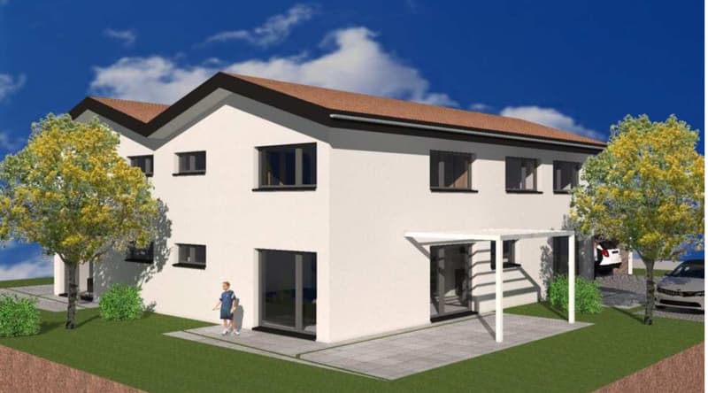 NUOVA PROMOZIONE - 2 VILLE A SCHIERA DI ALTA QUALITÀ A MONTAGNY (FR) (1)