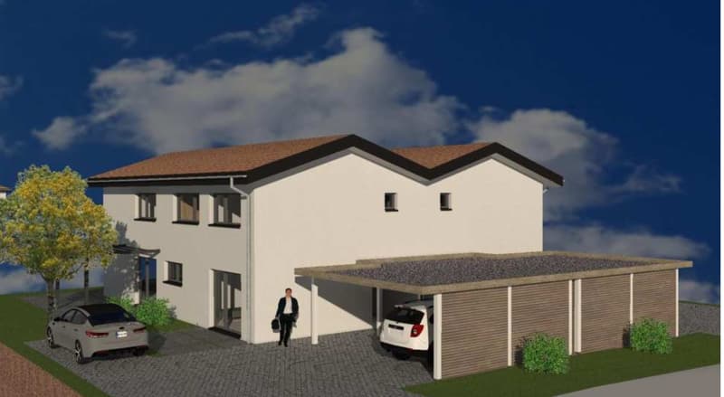 NUOVA PROMOZIONE - 2 VILLE A SCHIERA DI ALTA QUALITÀ A MONTAGNY (FR) (2)