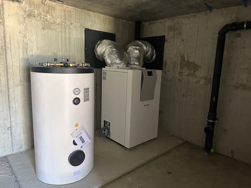 pompe à chaleur air-eau + photovoltaïque