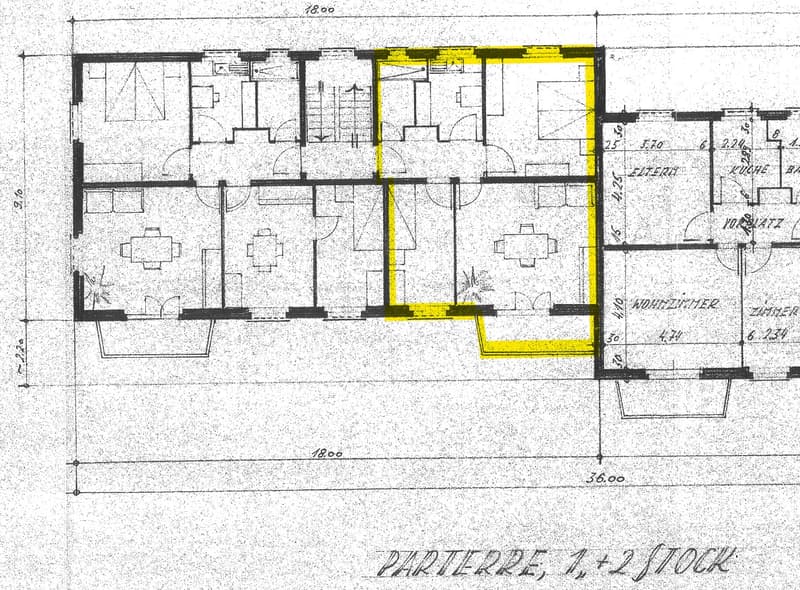 Appartement de 3 pièces très central et calme à louer! (8)