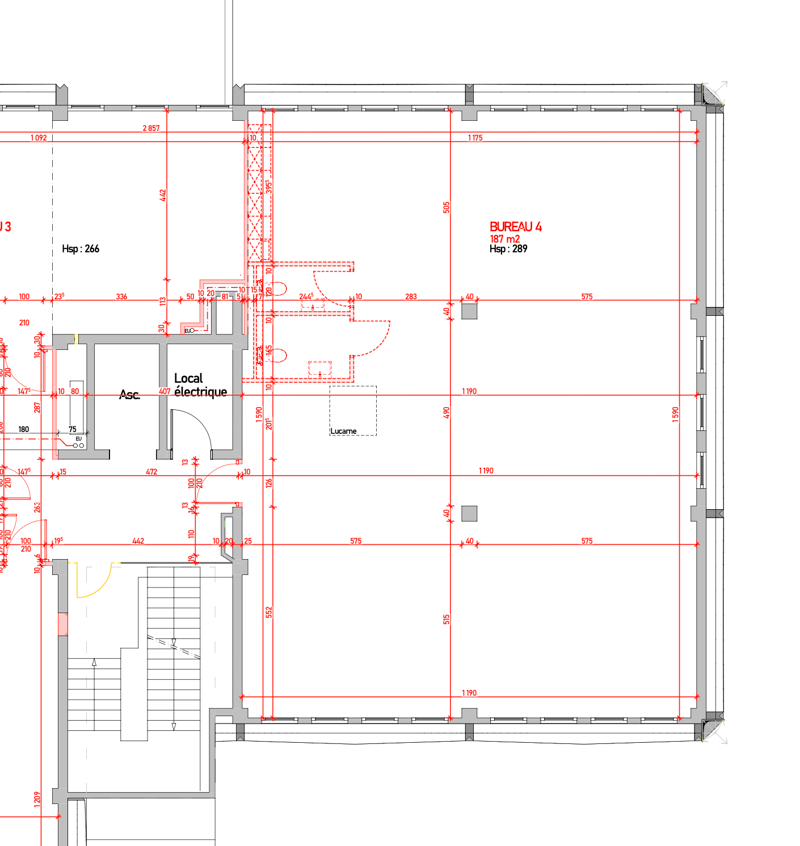 Surface de 187 m2 brute (2)