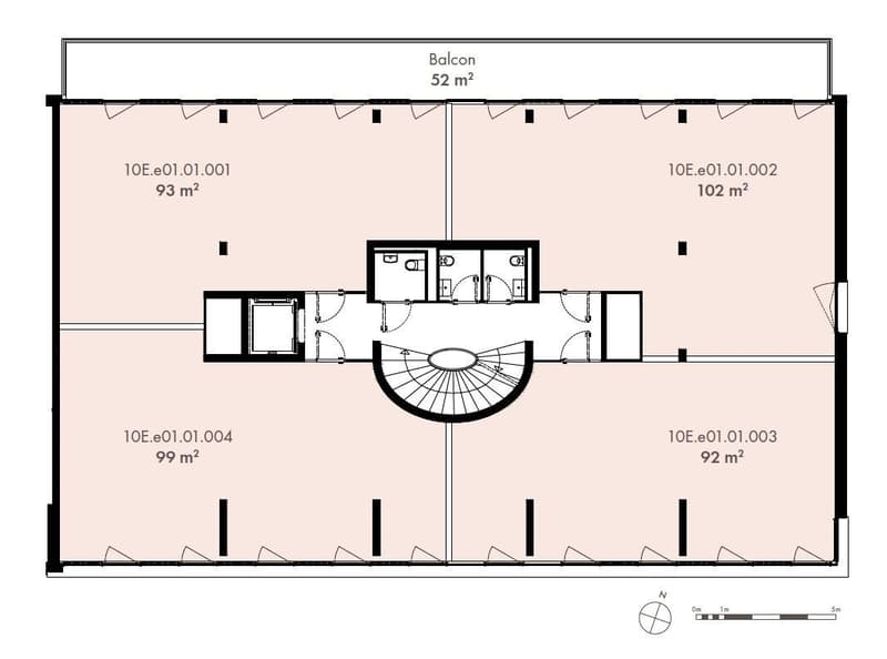 Exceptional opportunity for your offices of 387 m2, divisible into 100/200 m2 (9)