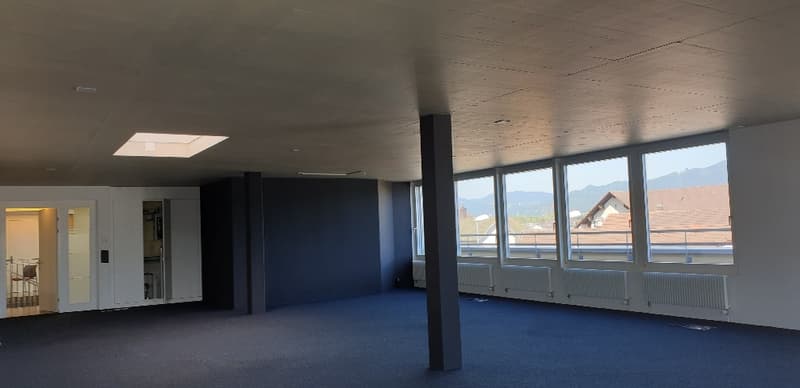 Spazio commerciale luminoso con terrazza tutto intorno (4)
