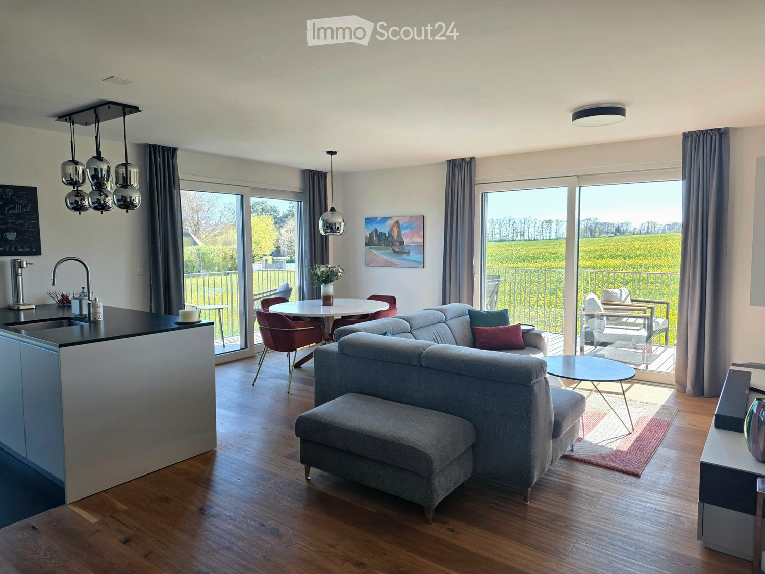 Immobilie in St-saphorin-sur-morges - Prächtige 4.5-Zimmer-Wohnung mit Panoramablick - Bild 0