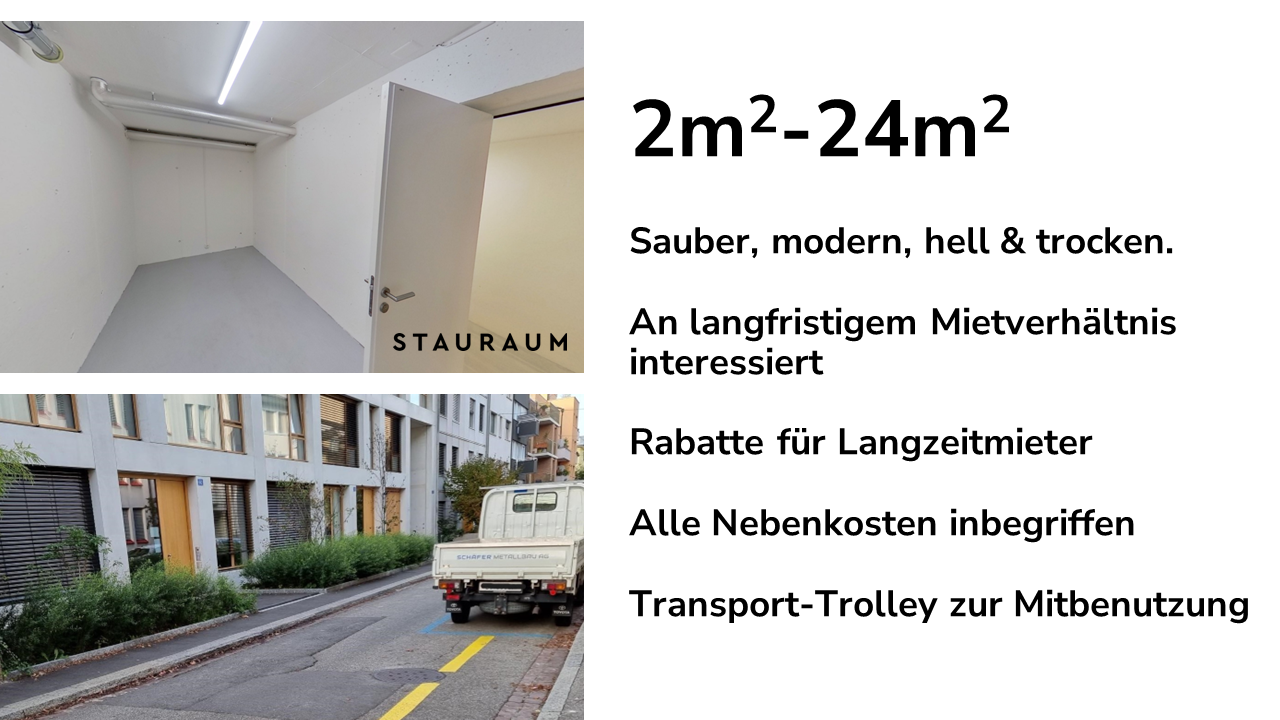 The image shows a small, modern apartment space with white walls and floors. The apartment is described as being 2m2 to 24m2 in size, clean, bright, and dry. The listing mentions that the apartment is of interest to a long-term tenant, and includes discou