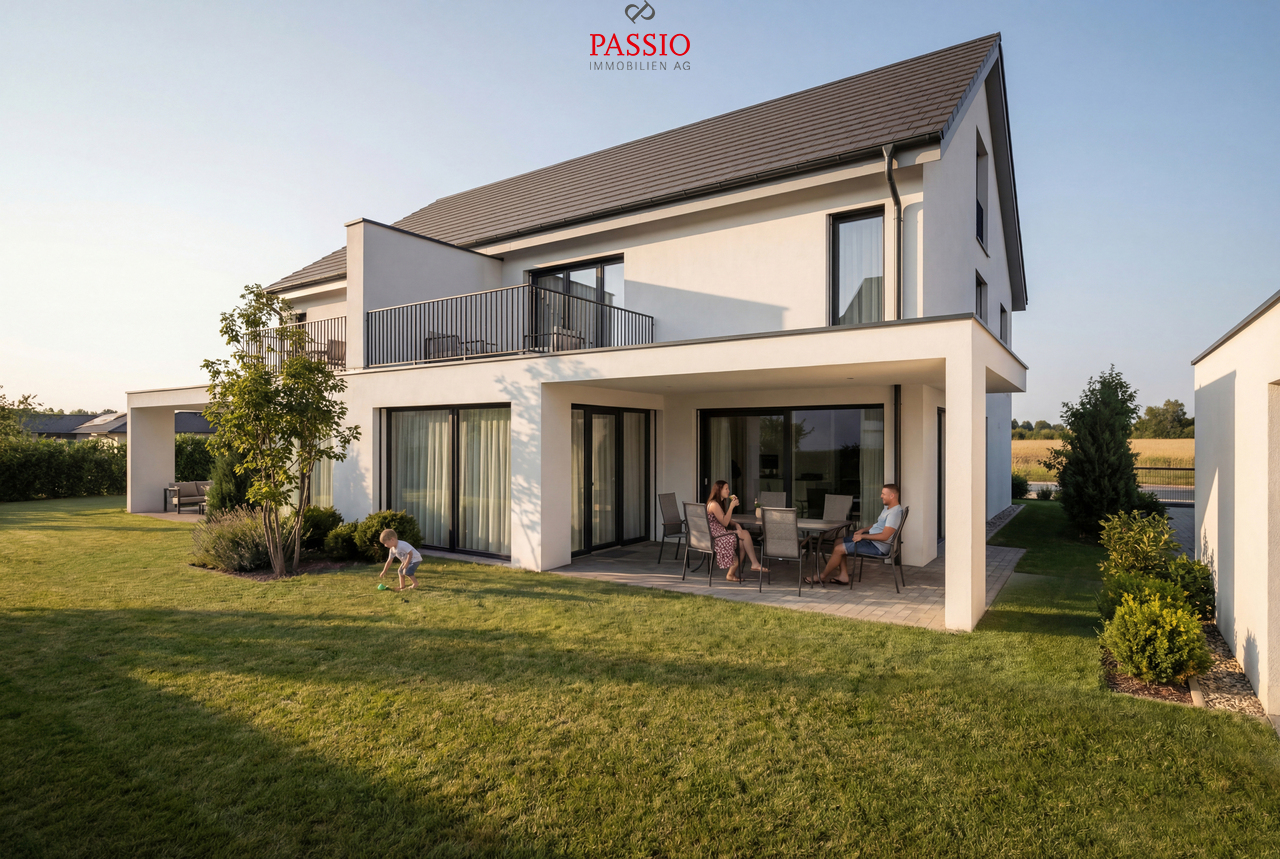 Immobilie in Willadingen - Neubau mit Mitgestaltungsmöglichkeit: Modernes 6.5-Zimmer Doppelhaus - Bild 11