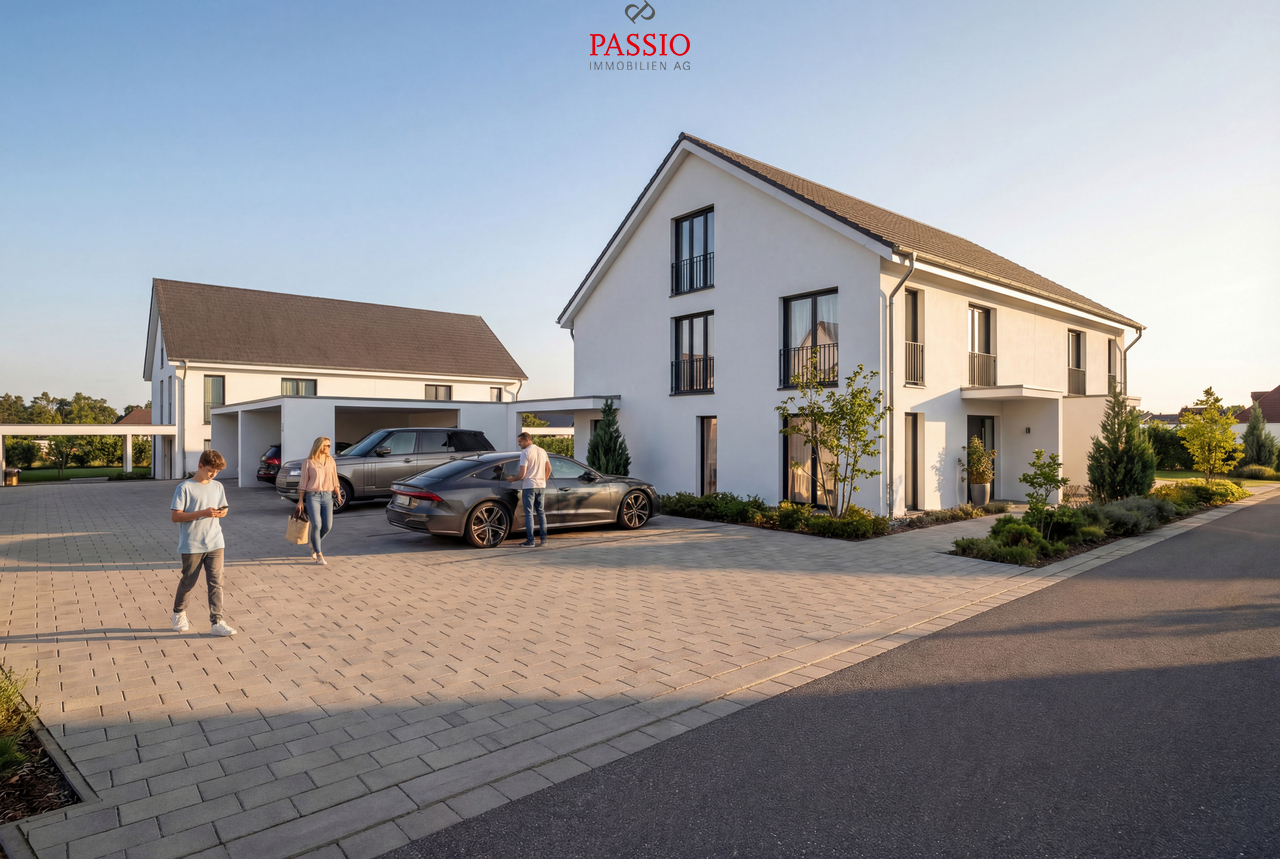 Immobilie in Willadingen - Neubau mit Mitgestaltungsmöglichkeit: Modernes 6.5-Zimmer Doppelhaus - Bild 2