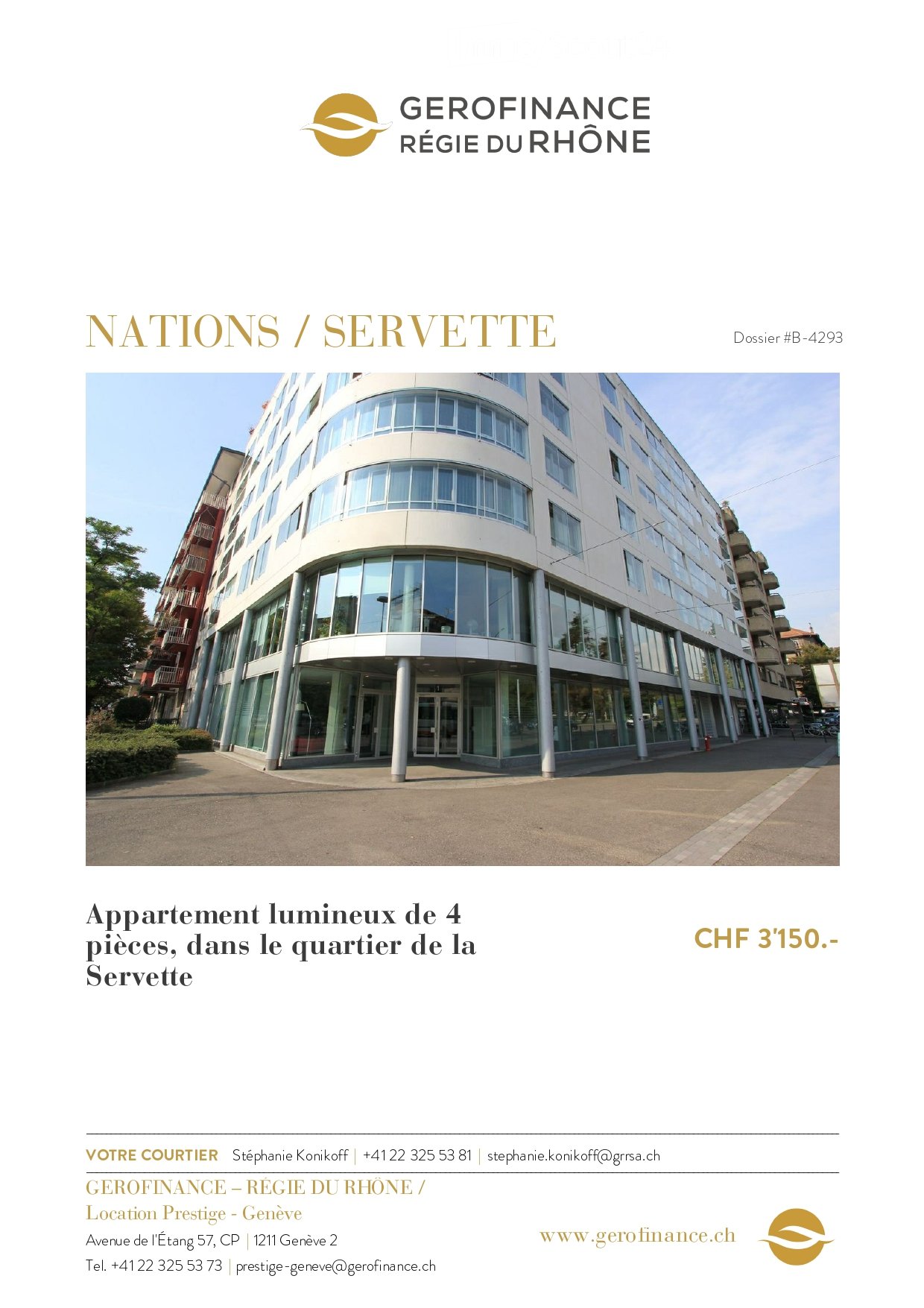 High rise residential building, white, glass windows, entrance, side road