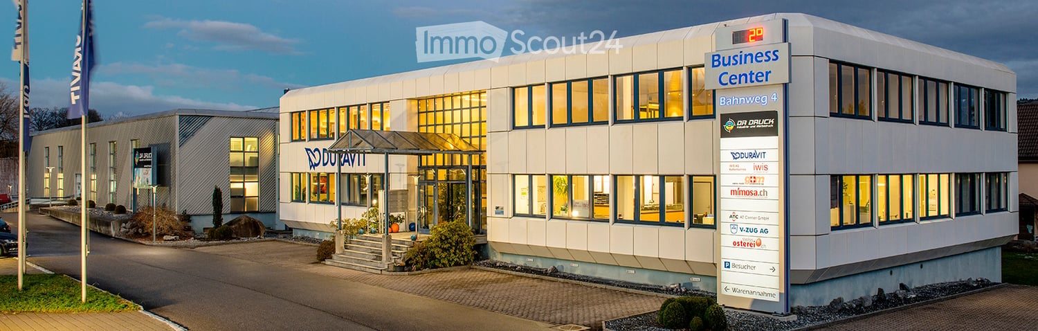 Business center with offices and ground floor commercial space