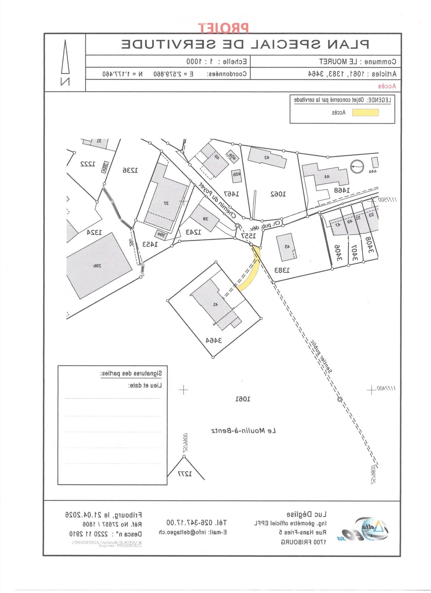 Floor plan of a residential plot showing multiple buildings and structures, including labeled areas such as 'I22A', 'I38B', 'I88', and 'I88A'. The plan includes dimensions, access points, and a highlighted yellow area indicating a specific zone.